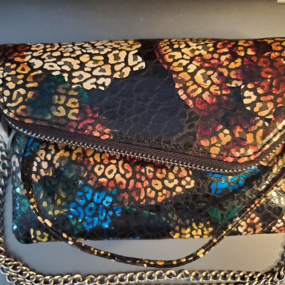 NWT Hobobags.com Convertible Leather Hydrangea Zara